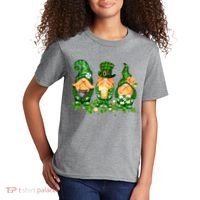 Lucky Gnome St Patrick's Day Festive Kids T-Shirt thumb 2