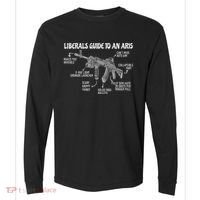 Liberals Guide To An Ar15 Funny Anti Liberal Pro Gun Ar15 2a Comfort Colors Heavyweight Long Sleeve T-Shirt thumb 0