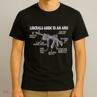 Liberals Guide To An Ar15 Funny Anti Liberal Pro Gun Ar15 2a T-Shirt thumb 3