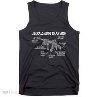 Liberals Guide To An Ar15 Funny Anti Liberal Pro Gun Ar15 2a Tank Top thumb 0