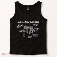 Liberals Guide To An Ar15 Funny Anti Liberal Pro Gun Ar15 2a Tank Top thumb 2