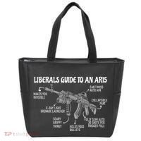 Liberals Guide To An Ar15 Funny Anti Liberal Pro Gun Ar15 2a Tote Bag thumb 0