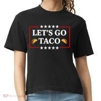 Let's Go Taco Trump Comfort Colors Boxy T-Shirt thumb 0