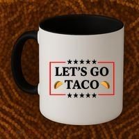 Let's Go Taco Trump Coffee Mug thumb 2