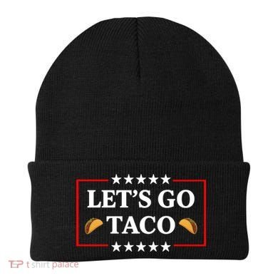 Let's Go Taco Trump Beanie