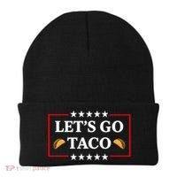 Let's Go Taco Trump Beanie thumb 0