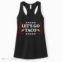 Let's Go Taco Trump Women's Tank Top thumb 0