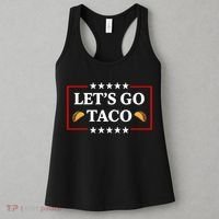Let's Go Taco Trump Women's Tank Top thumb 3