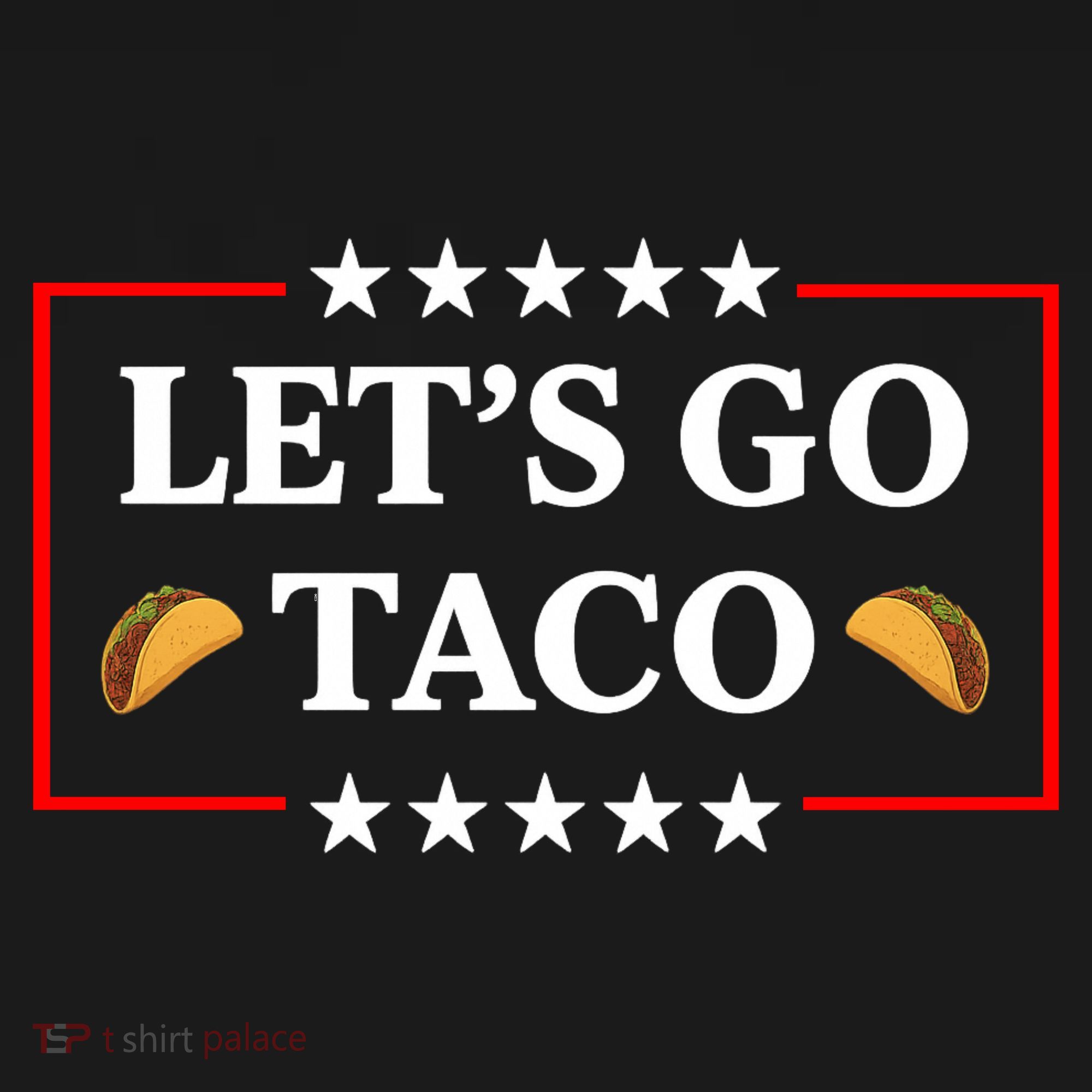 Let's Go Taco Trump Toddler Hoodie