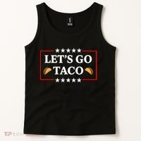 Let's Go Taco Trump Tank Top thumb 2