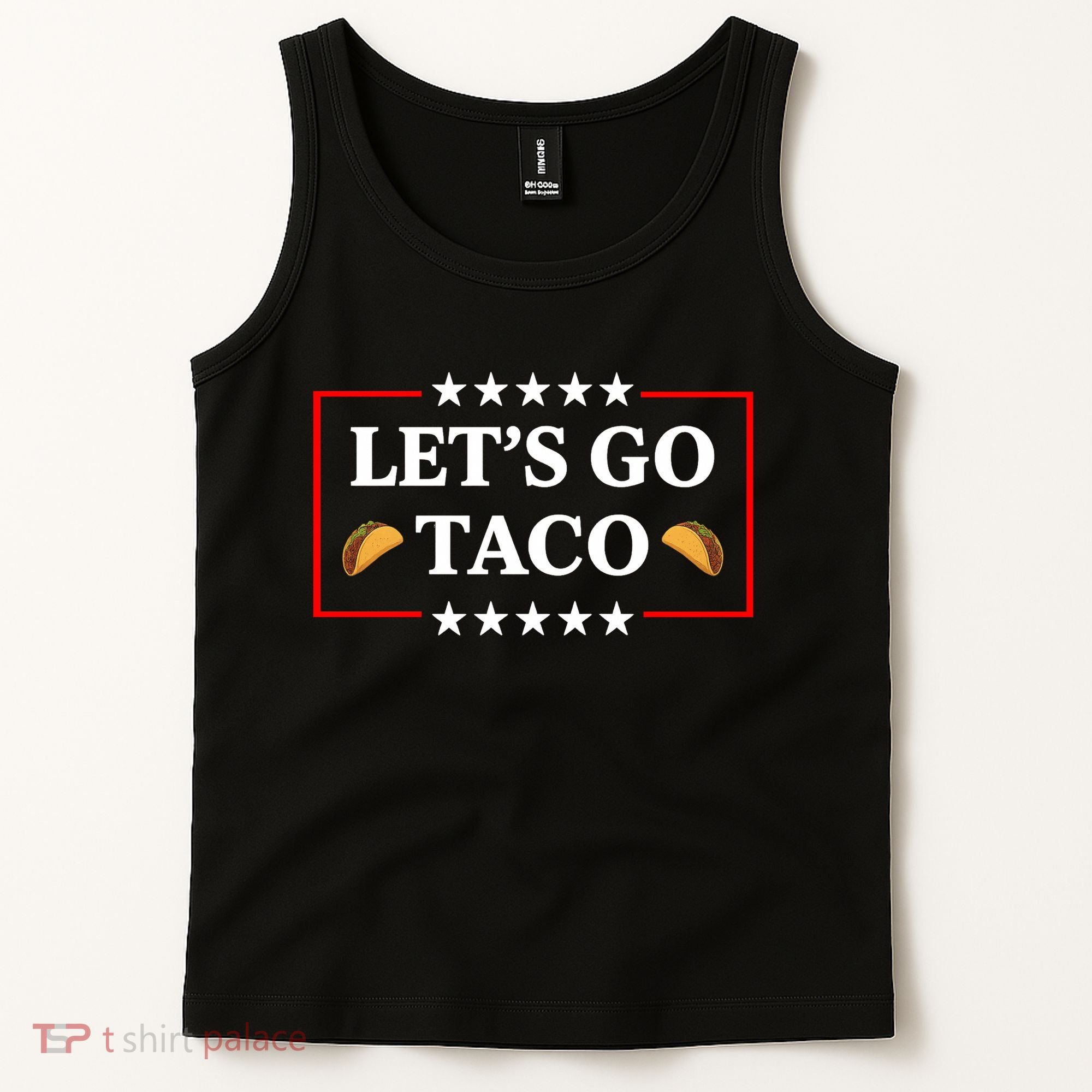 Let's Go Taco Trump Tank Top