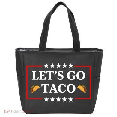 Let's Go Taco Trump Tote Bag