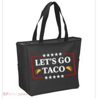 Let's Go Taco Trump Tote Bag thumb 2