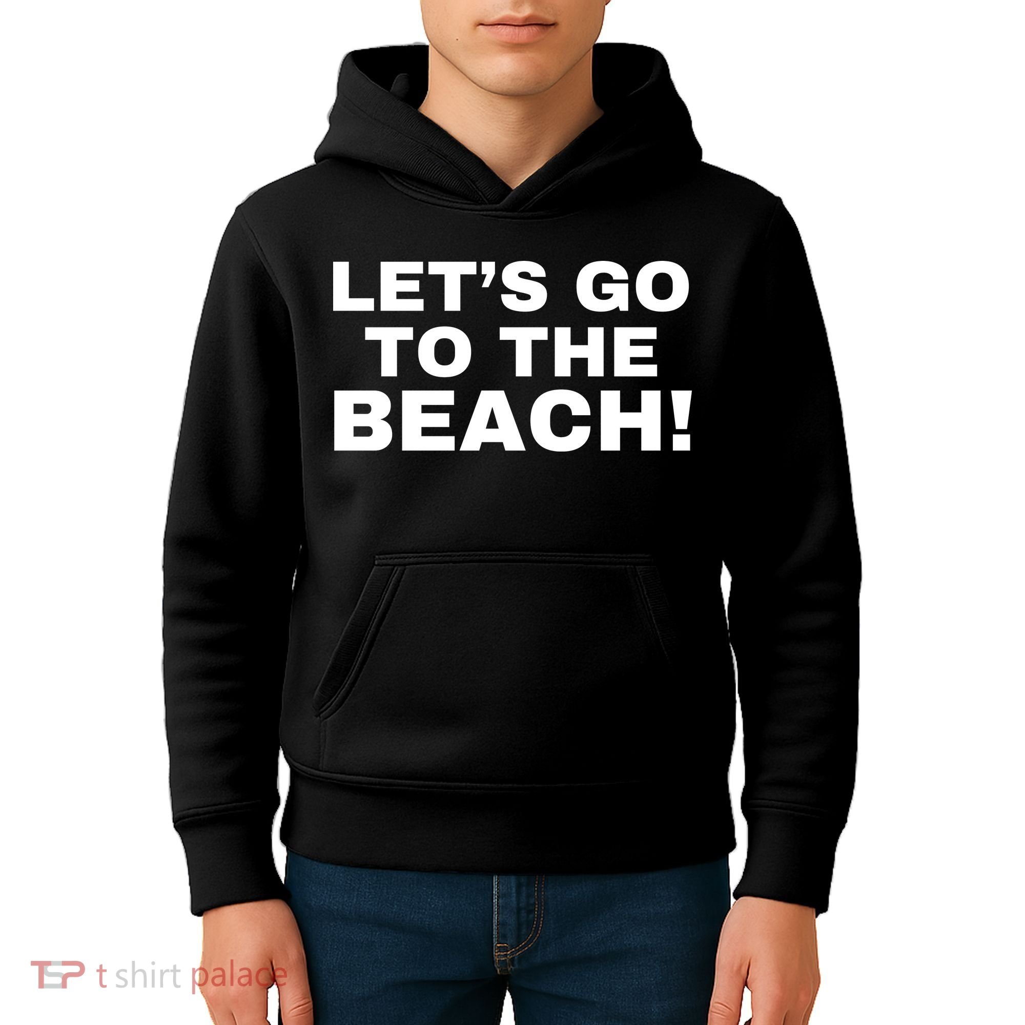 Let’s Go To The Beach Kids Hoodie
