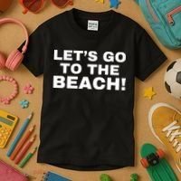 Let’s Go To The Beach Kids T-Shirt thumb 3