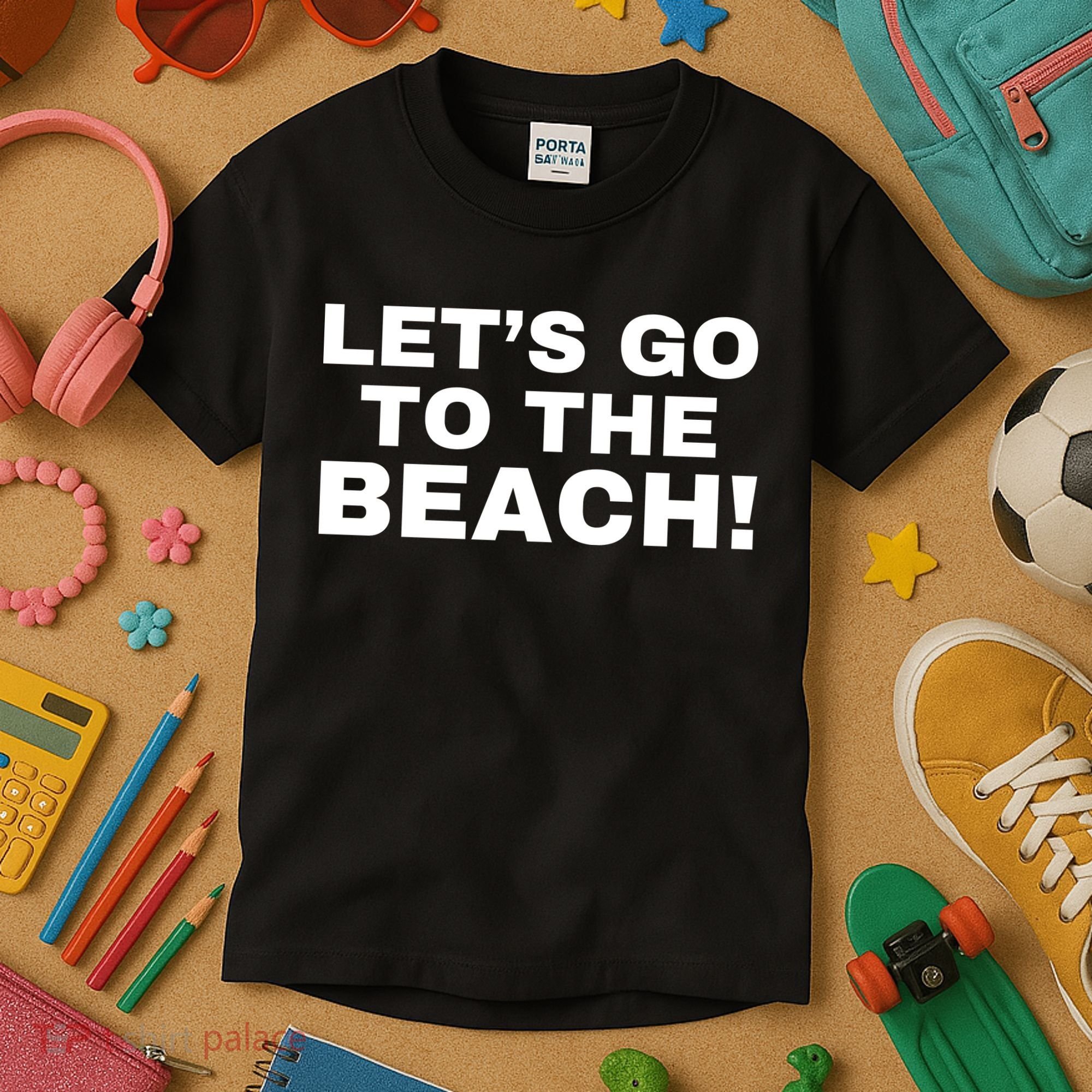 Let’s Go To The Beach Kids T-Shirt