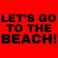 Let’s Go To The Beach Santa Hat thumb 1