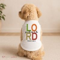 Give Thanks To The Lord Psalm 106:1 Doggie Tank thumb 2
