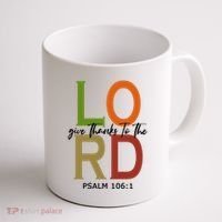 Give Thanks To The Lord Psalm 106:1 Coffee Mug thumb 1