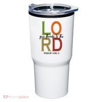 Give Thanks To The Lord Psalm 106:1 Tumbler thumb 0