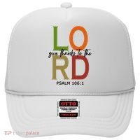 Give Thanks To The Lord Psalm 106:1 Hat thumb 0