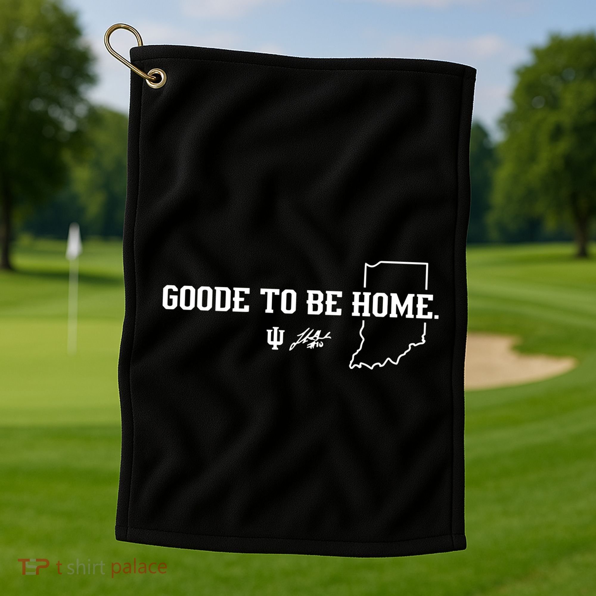 Luke Goode To Be Home Golf Towel
