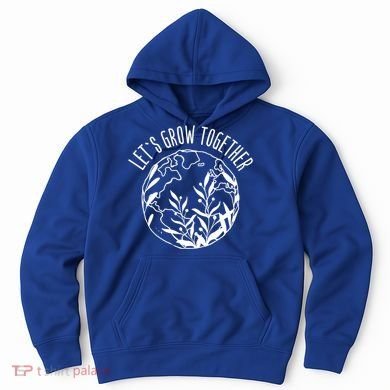 Let's Grow Together Autism Awareness Month Gift Hoodie