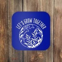 Let's Grow Together Autism Awareness Month Gift Coaster thumb 0