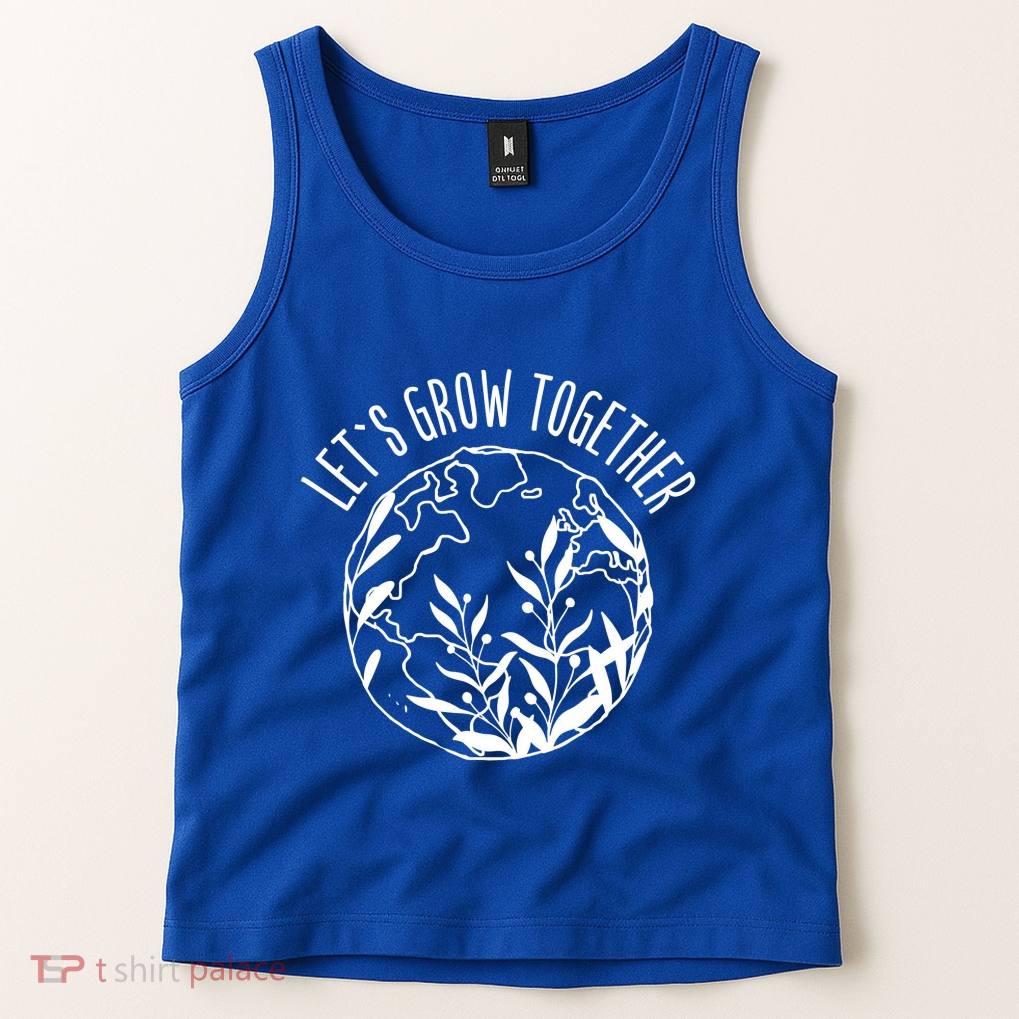 Let's Grow Together Autism Awareness Month Gift Tank Top
