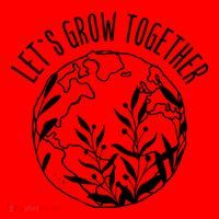 Let's Grow Together Autism Awareness Month Gift Santa Hat thumb 1
