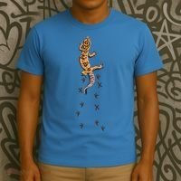 Leopard Gecko Tracks Lizard Lover Gift Meaningful Gift T-Shirt thumb 3