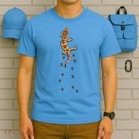 Leopard Gecko Tracks Lizard Lover Gift Meaningful Gift T-Shirt thumb 5