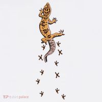Leopard Gecko Tracks Lizard Lover Gift Meaningful Gift Ornament thumb 1