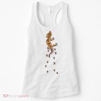 Leopard Gecko Tracks Lizard Lover Gift Meaningful Gift Women's Tank Top thumb 0