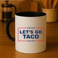 Lets Go Taco Funny Donald Trump Coffee Mug thumb 4