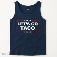 Lets Go Taco Funny Donald Trump Tank Top thumb 2