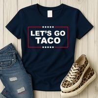 Lets Go Taco Funny Donald Trump Women's T-Shirt thumb 3