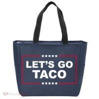 Lets Go Taco Funny Donald Trump Tote Bag thumb 0