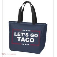 Lets Go Taco Funny Donald Trump Tote Bag thumb 3