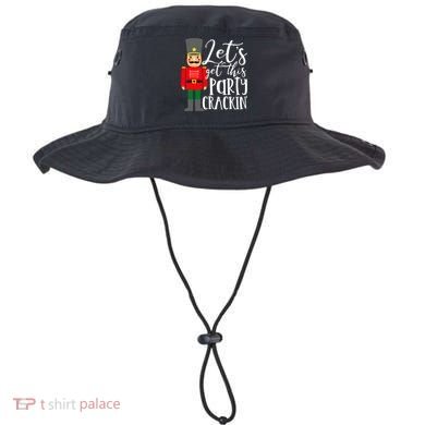Let's Get This Party Crackin' Nutcracker Christmas Holiday Bucket Hat