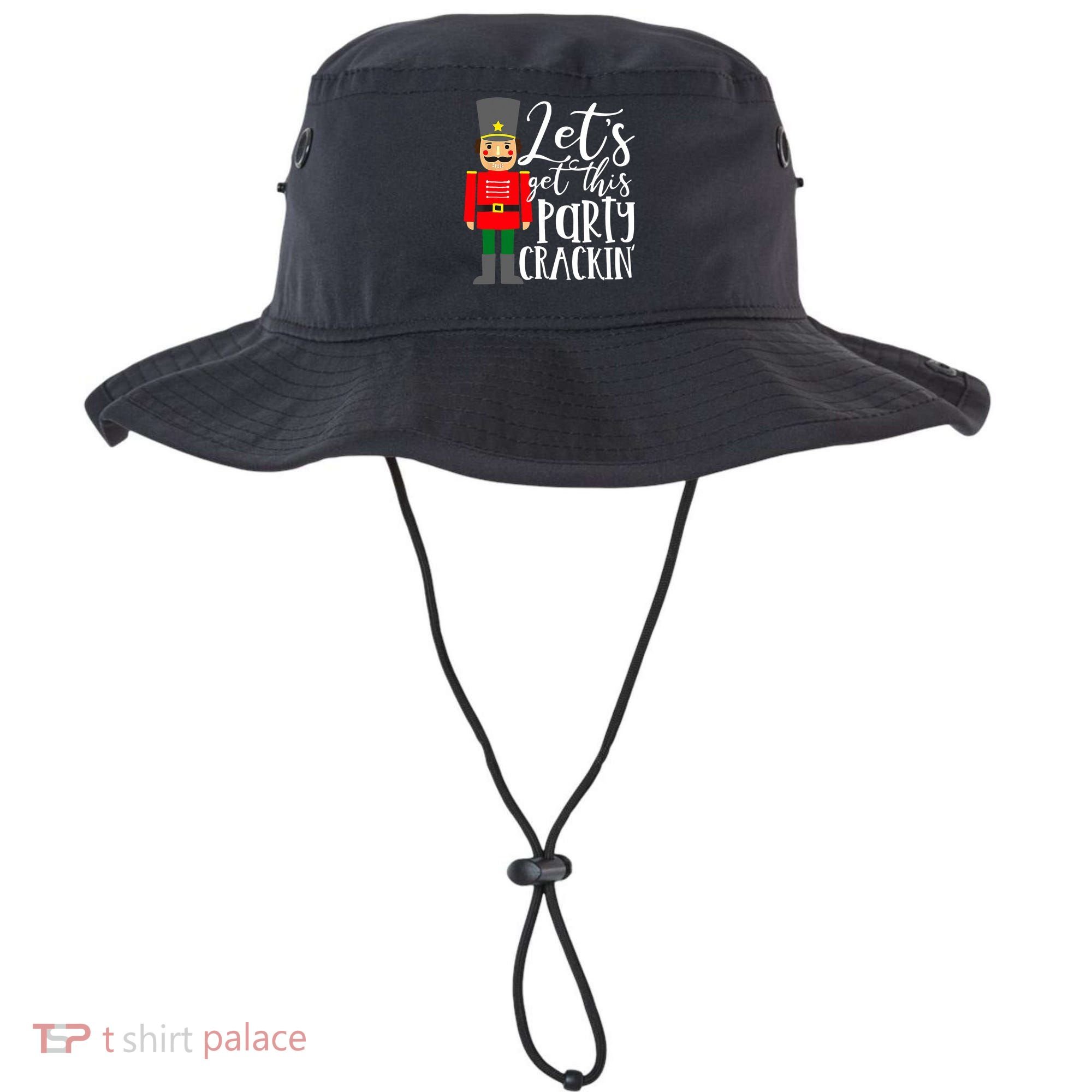 Let's Get This Party Crackin' Nutcracker Christmas Holiday Bucket Hat