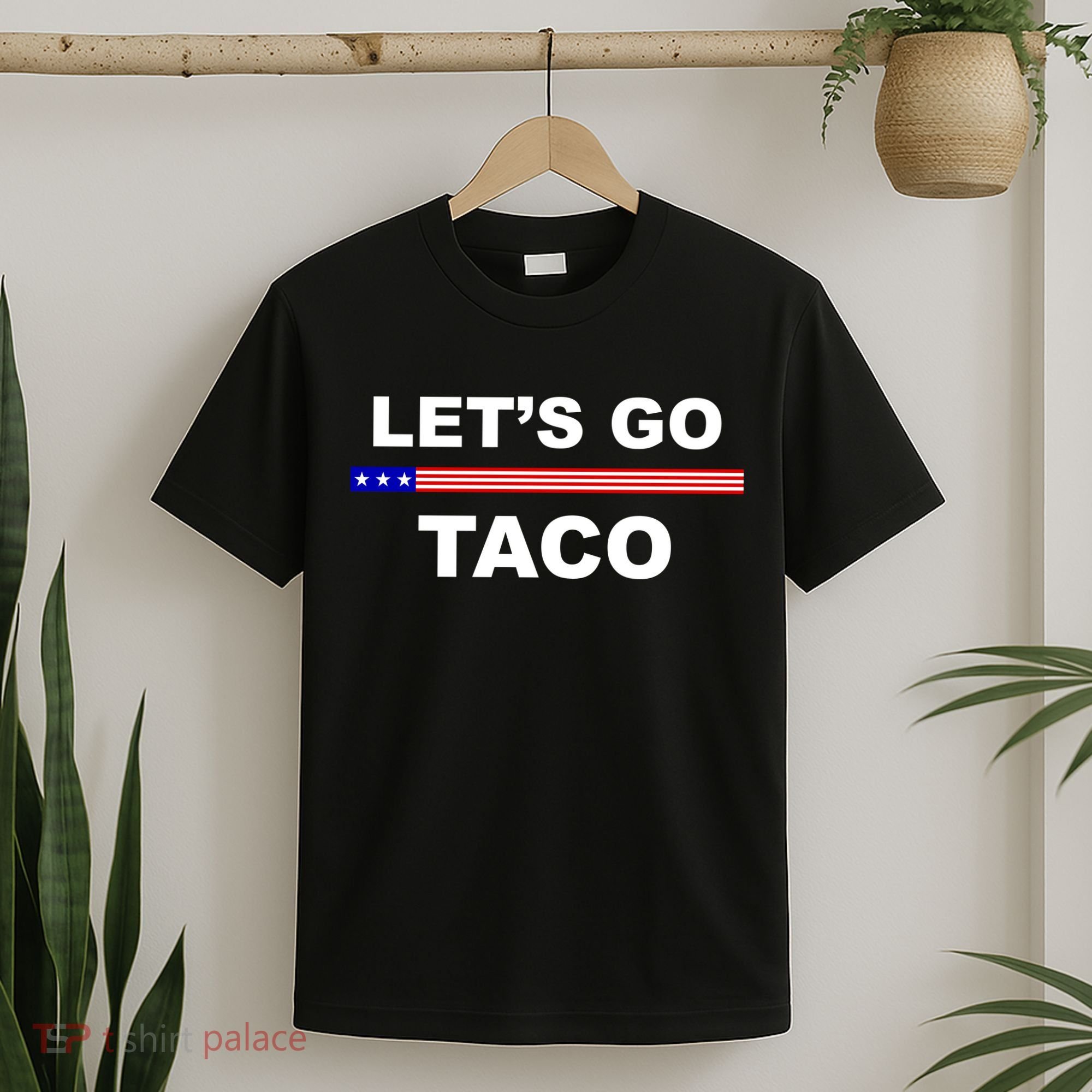 Let's Go Taco Funny Trump Always Chickens Out T-Shirt