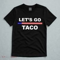 Let's Go Taco Funny Trump Always Chickens Out T-Shirt thumb 5