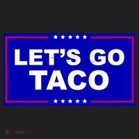 Let's Go Taco Trump Distressed Tumbler thumb 3