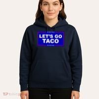 Let's Go Taco Trump Distressed Hoodie thumb 5