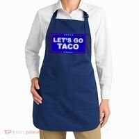 Let's Go Taco Trump Distressed Apron thumb 2