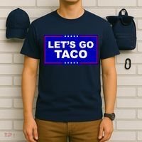 Let's Go Taco Trump Distressed T-Shirt thumb 6