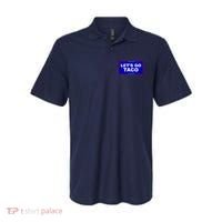 Let's Go Taco Trump Distressed Polo thumb 0