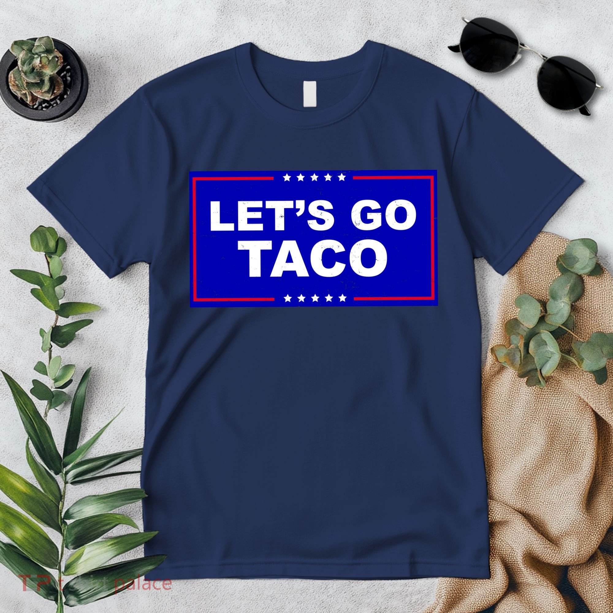 Let's Go Taco Trump Distressed Premium T-Shirt