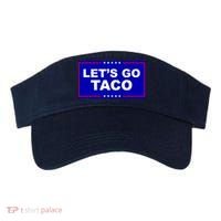 Let's Go Taco Trump Distressed Visor thumb 0
